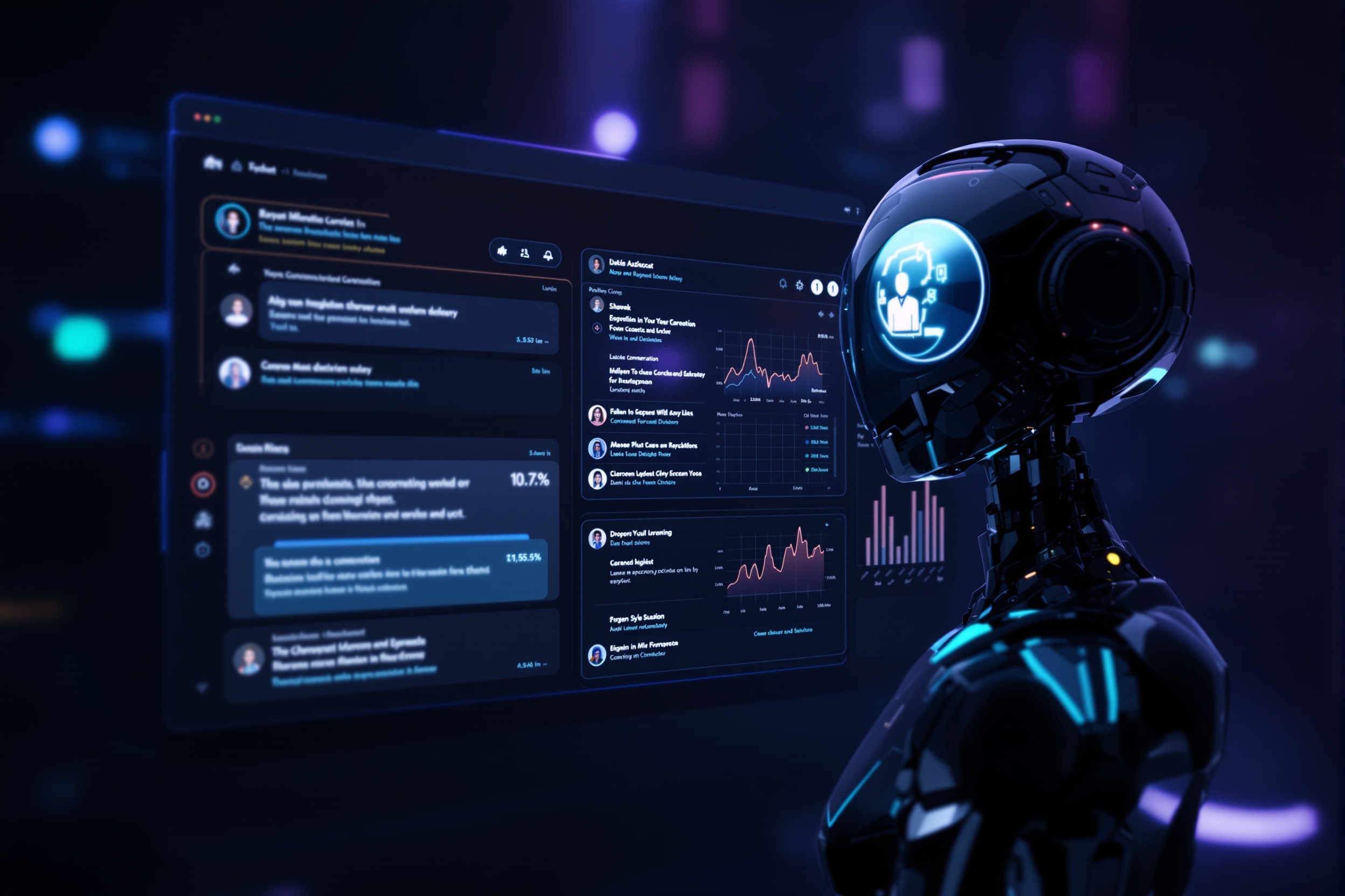 AI Assistant Aziendale - Portfolio Noventra AI Assistant Aziendale - Progetto Intelligenza Artificiale Noventra Napoli | Case Study Sviluppo Intelligenza Artificiale